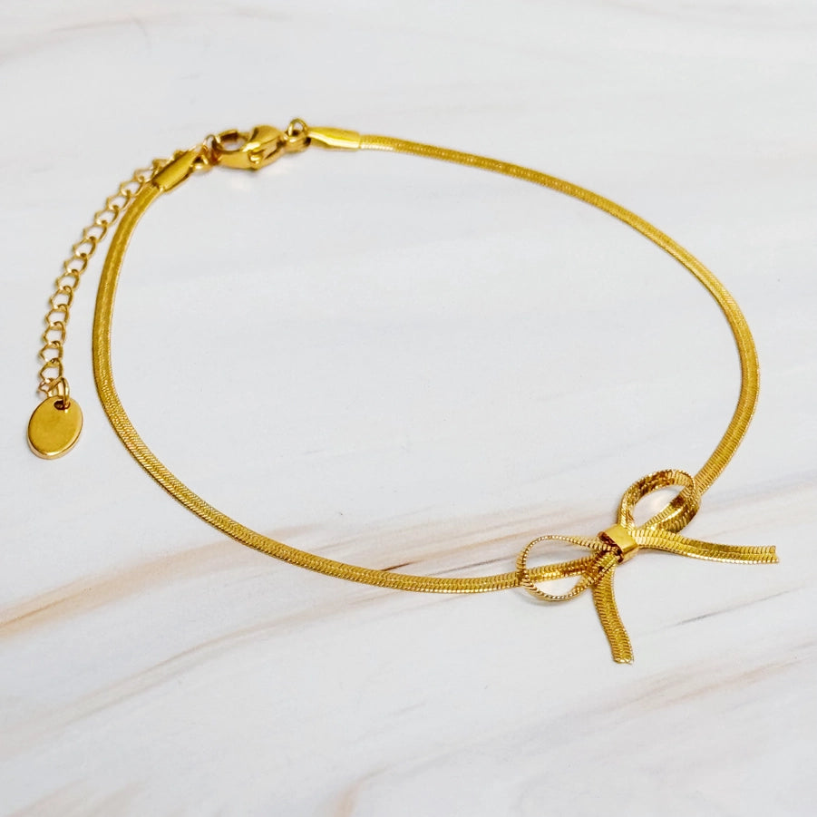 Bow Anklet